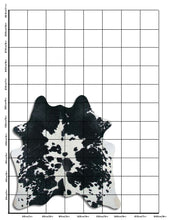 Įkelti vaizdą į galerijos rodinį, Baltas/Juodas karvės kailis L