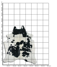 Įkelti vaizdą į galerijos rodinį, Baltas/Juodas karvės kailis L