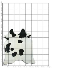 Įkelti vaizdą į galerijos rodinį, Baltas/Juodas karvės kailis L