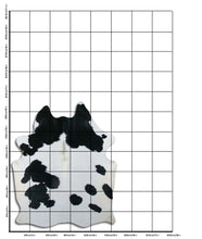 Įkelti vaizdą į galerijos rodinį, Baltas/Juodas karvės kailis L