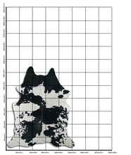 Įkelti vaizdą į galerijos rodinį, Baltas/Juodas karvės kailis L