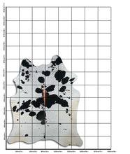 Įkelti vaizdą į galerijos rodinį, Baltas/Juodas karvės kailis XL