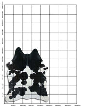Įkelti vaizdą į galerijos rodinį, Baltas/Juodas karvės kailis L