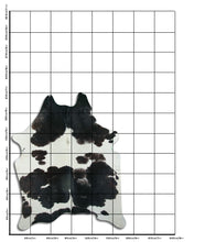 Įkelti vaizdą į galerijos rodinį, Baltas/Juodas karvės kailis XL