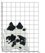 Įkelti vaizdą į galerijos rodinį, Baltas/Juodas karvės kailis L