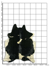Įkelti vaizdą į galerijos rodinį, Baltas/Juodas karvės kailis XL