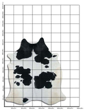 Įkelti vaizdą į galerijos rodinį, Baltas/Juodas karvės kailis XL