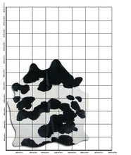 Įkelti vaizdą į galerijos rodinį, Baltas/Juodas karvės kailis L