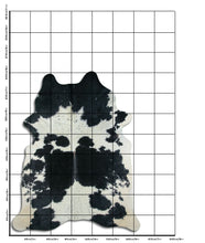 Įkelti vaizdą į galerijos rodinį, Baltas/Juodas karvės kailis XXL