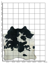 Įkelti vaizdą į galerijos rodinį, Baltas/Juodas karvės kailis L