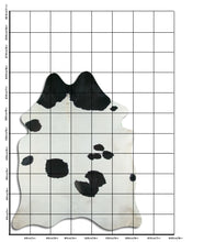 Įkelti vaizdą į galerijos rodinį, Baltas/Juodas karvės kailis XXL