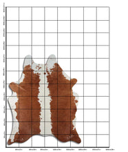 Įkelti vaizdą į galerijos rodinį, Rudas karvės kailis XL