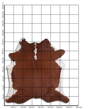 Įkelti vaizdą į galerijos rodinį, Rudas karvės kailis XL