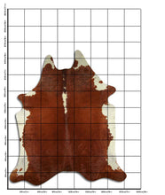 Įkelti vaizdą į galerijos rodinį, Rudas karvės kailis XXL