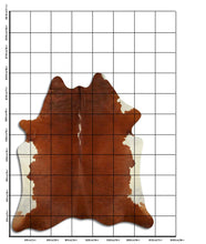 Įkelti vaizdą į galerijos rodinį, Rudas karvės kailis XXL