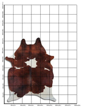 Įkelti vaizdą į galerijos rodinį, Rudas karvės kailis XL