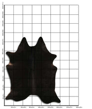 Įkelti vaizdą į galerijos rodinį, Juodas karvės kailis XL