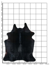 Įkelti vaizdą į galerijos rodinį, Juodas karvės kailis XL