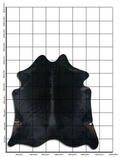 Įkelti vaizdą į galerijos rodinį, Juodas karvės kailis XL