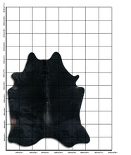 Įkelti vaizdą į galerijos rodinį, Juodas karvės kailis XL
