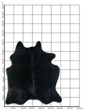 Įkelti vaizdą į galerijos rodinį, Juodas karvės kailis XL