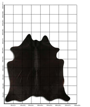 Įkelti vaizdą į galerijos rodinį, Juodas karvės kailis XL