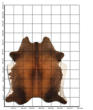Įkelti vaizdą į galerijos rodinį, Rudas karvės kailis XL