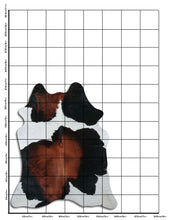 Įkelti vaizdą į galerijos rodinį, Trispalvis karvės kailis XL