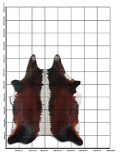 Įkelti vaizdą į galerijos rodinį, Rudas karvės kailis XL