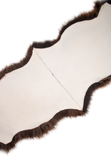 Įkelti vaizdą į galerijos rodinį, Susiūtas dvigubas rudas avikailis