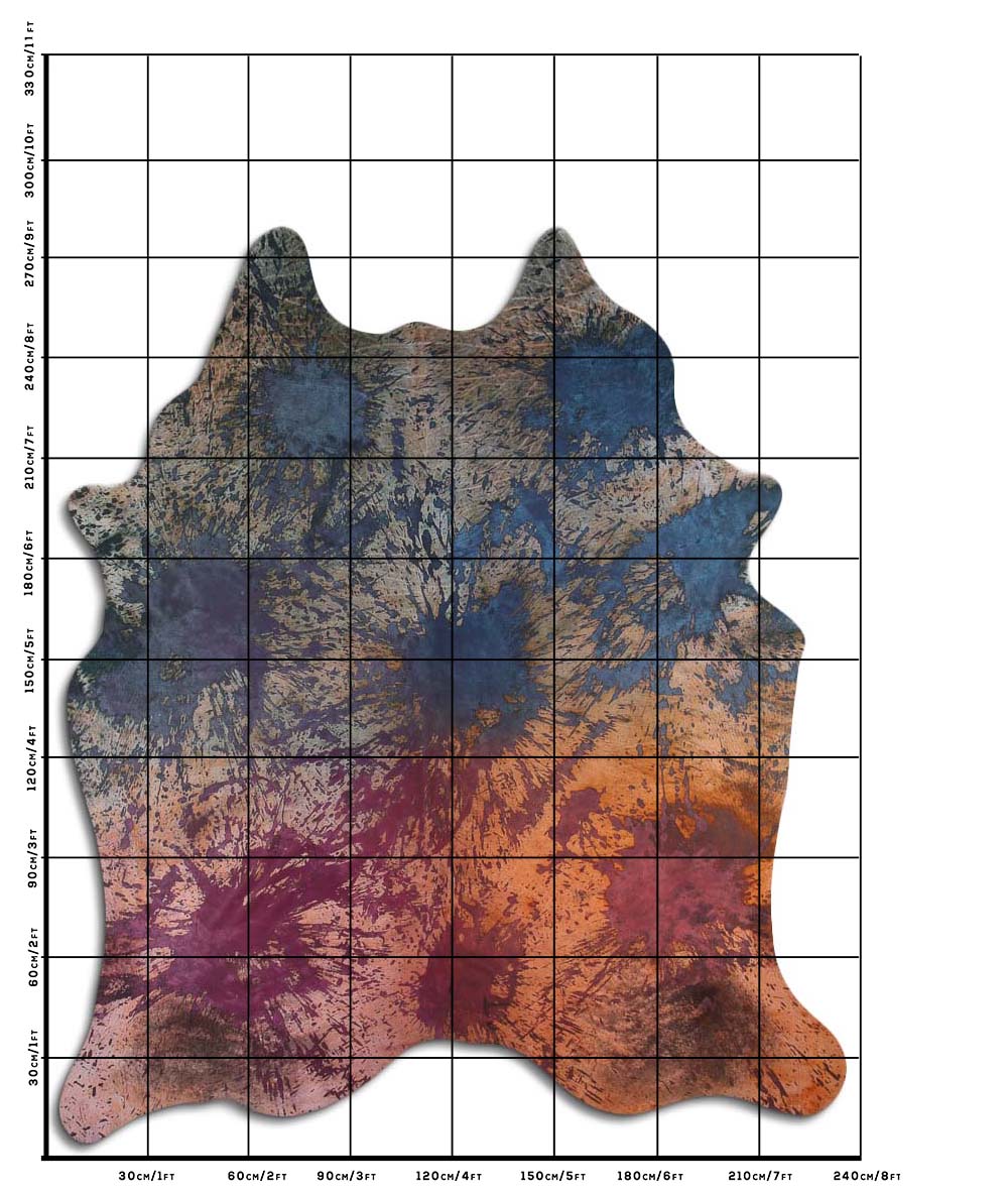 "Colours" karvės kailis XXL