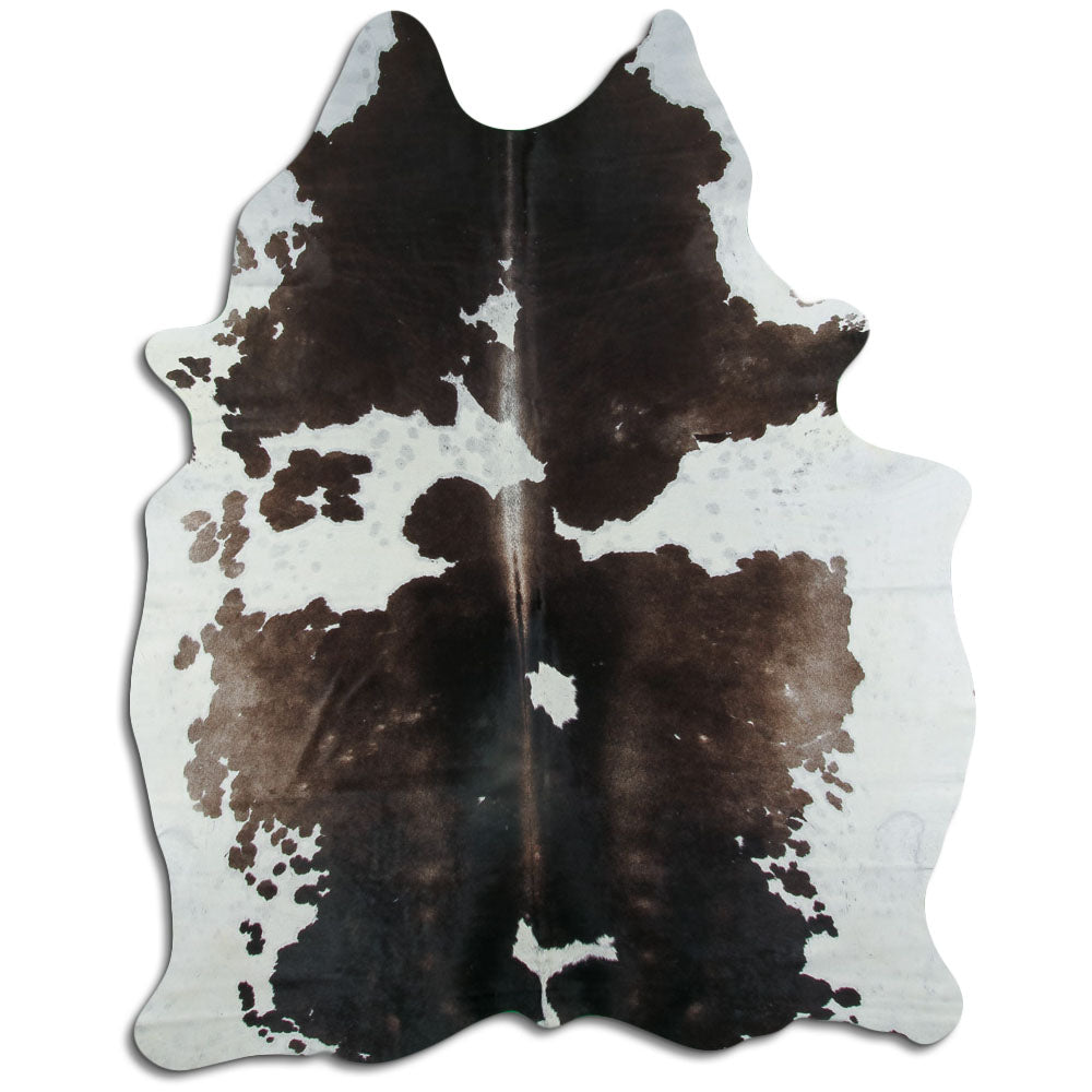 Baltas/Juodas karvės kailis XL