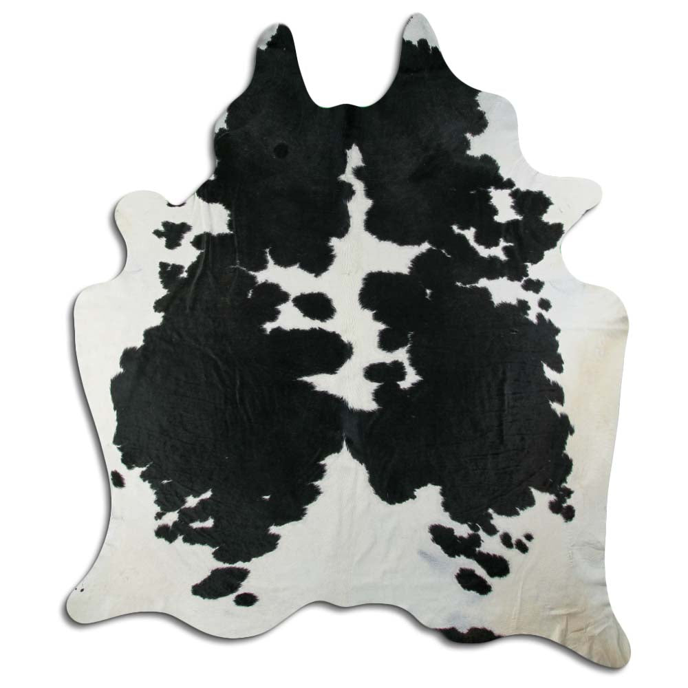 Baltas/Juodas karvės kailis XXXXL