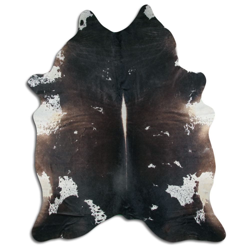 Baltas/Juodas karvės kailis XXXL