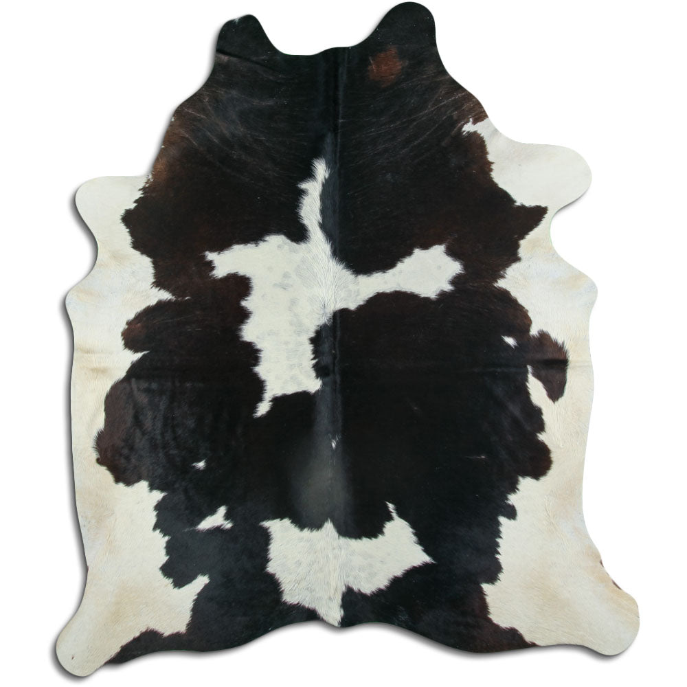 Baltas/Juodas karvės kailis XL