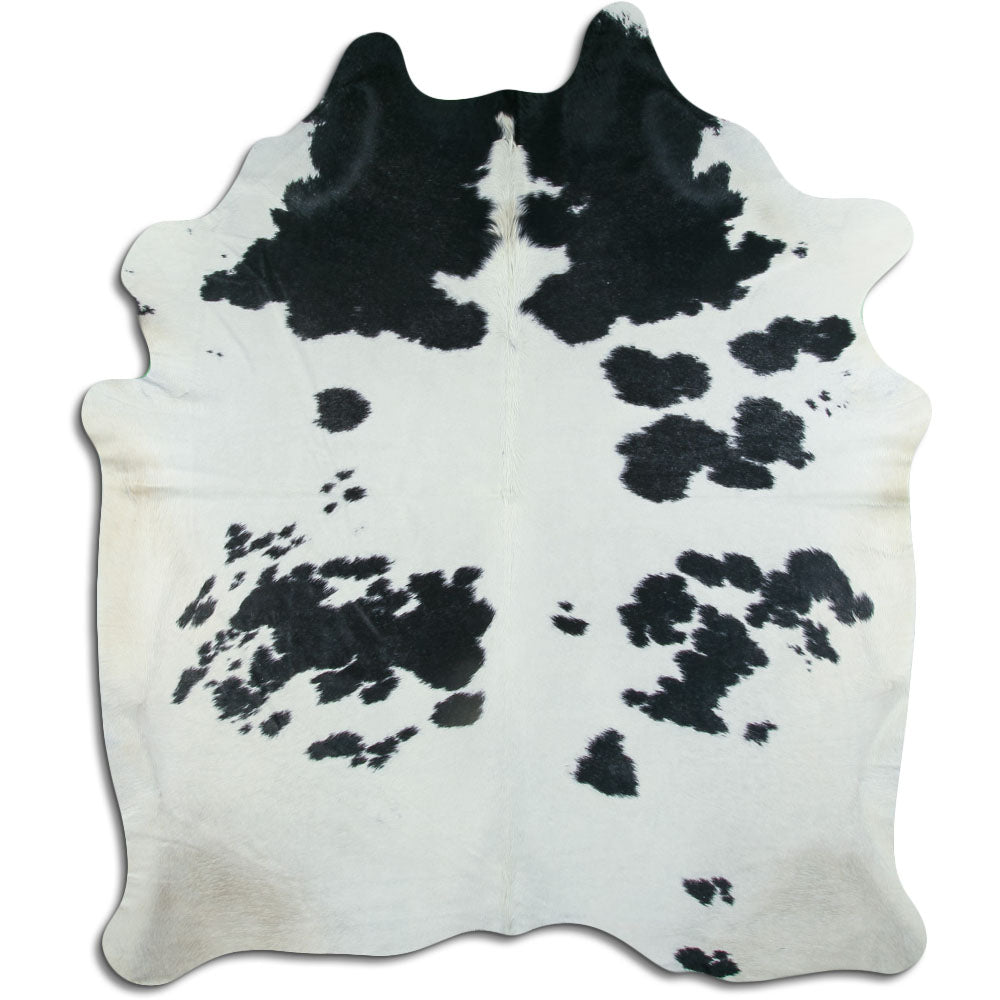 Baltas/Juodas karvės kailis XXL