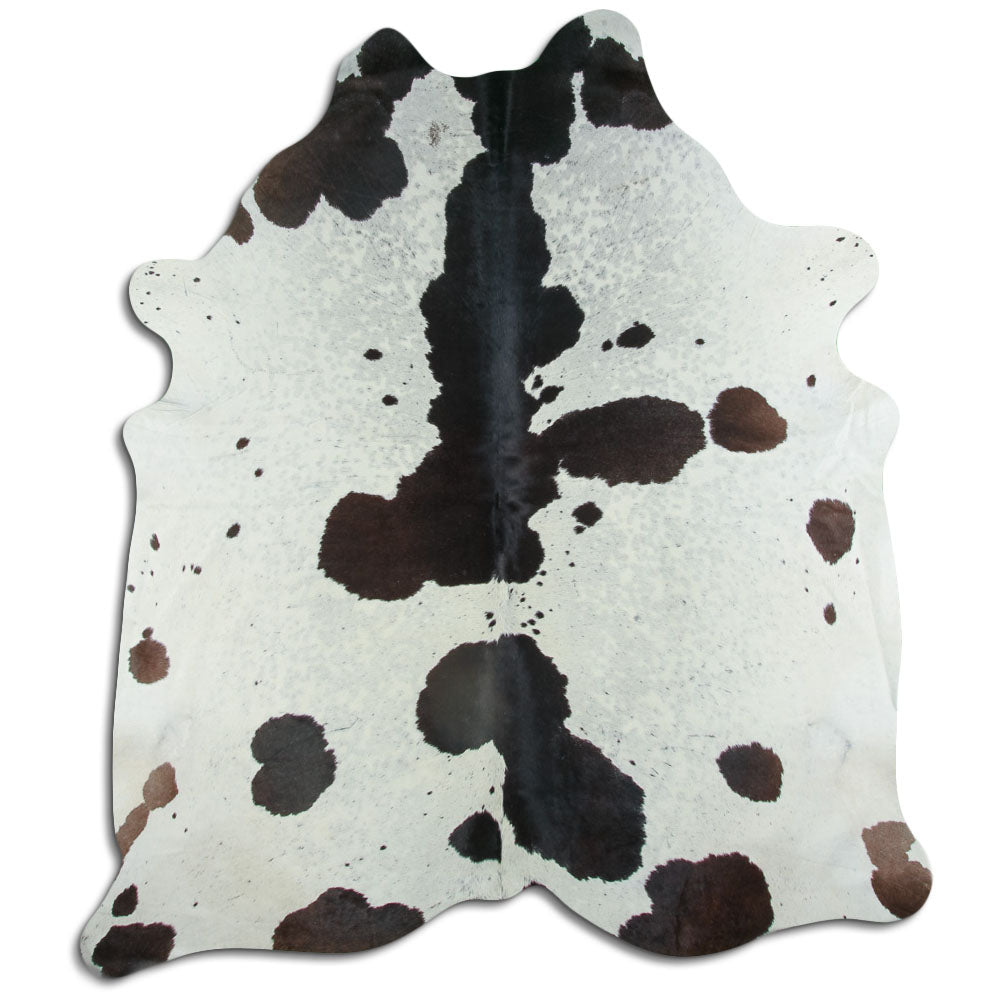 Baltas/Juodas karvės kailis XXL