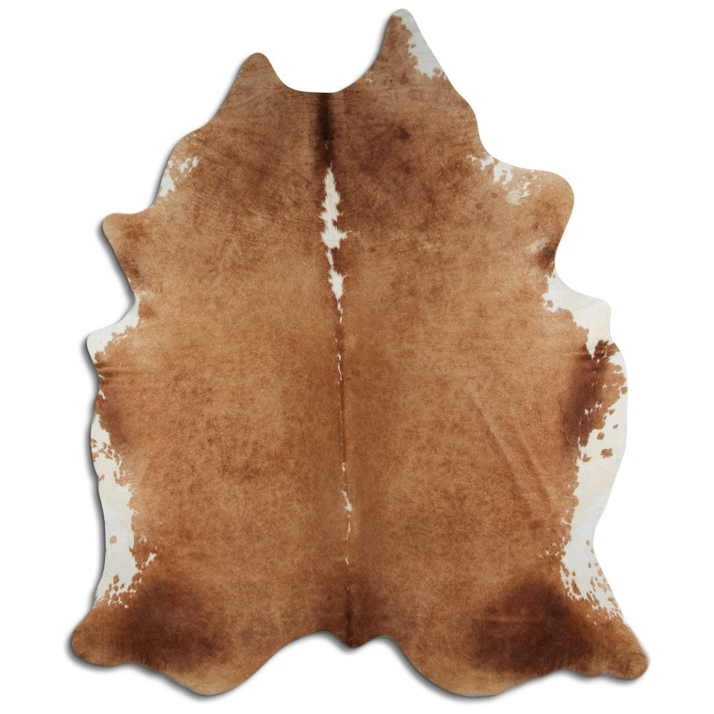 Rudas/Baltas karvės kailis XXL