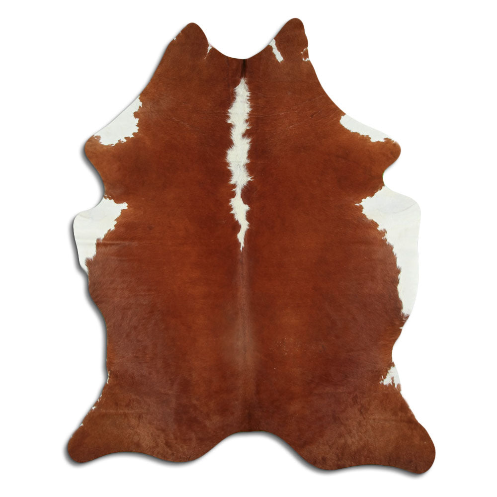 Rudas karvės kailis XL