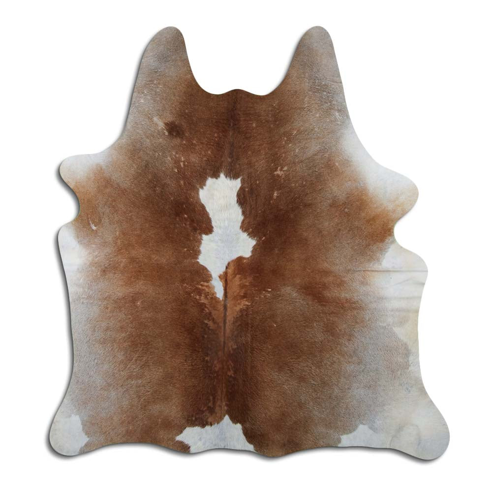 Rudas karvės kailis L