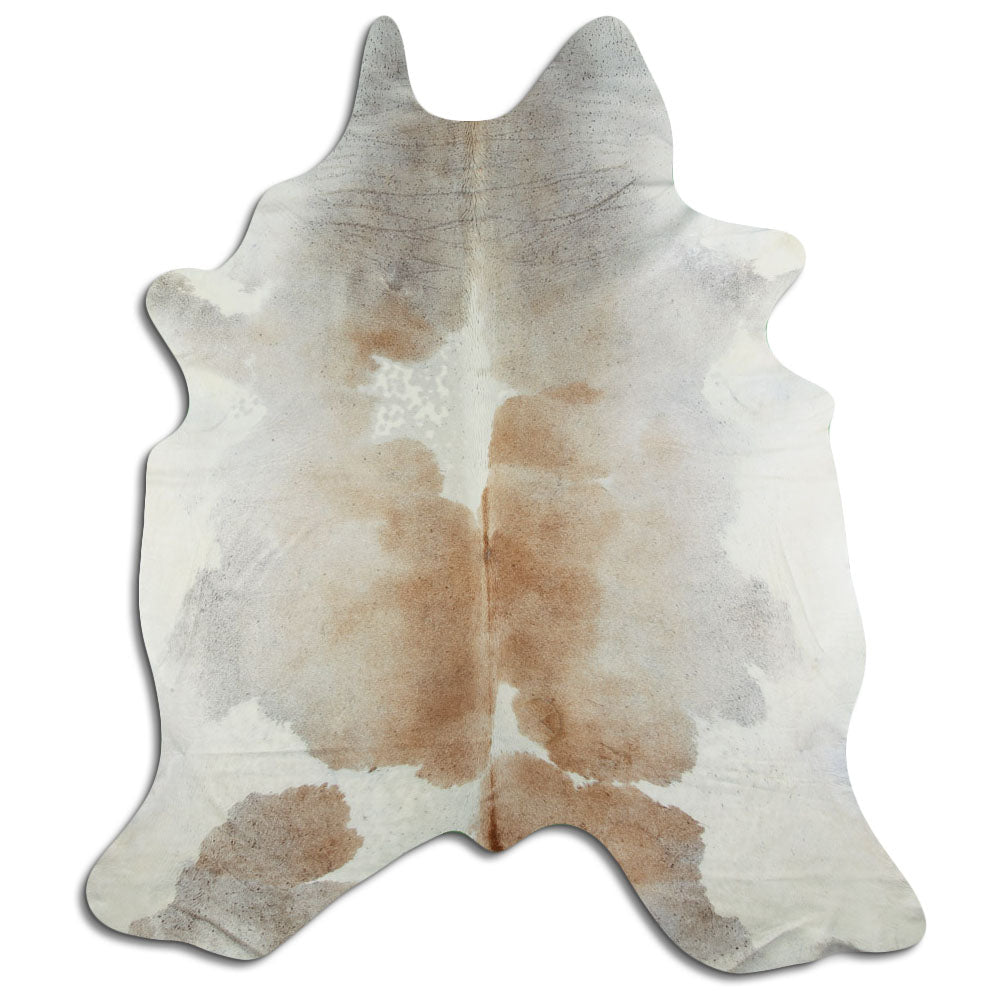 Rudas/Baltas karvės kailis XL