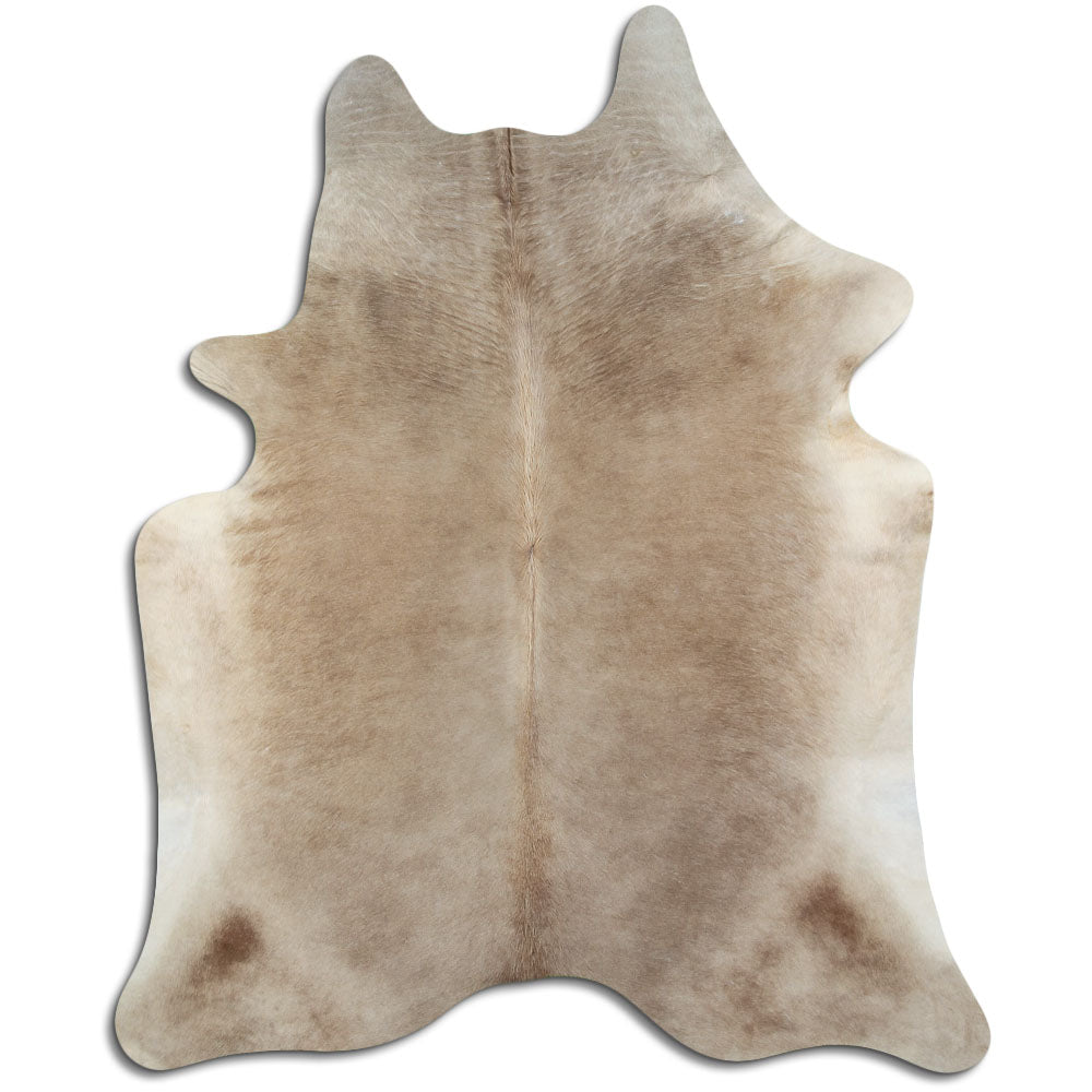 Šampaninis karvės kailis L