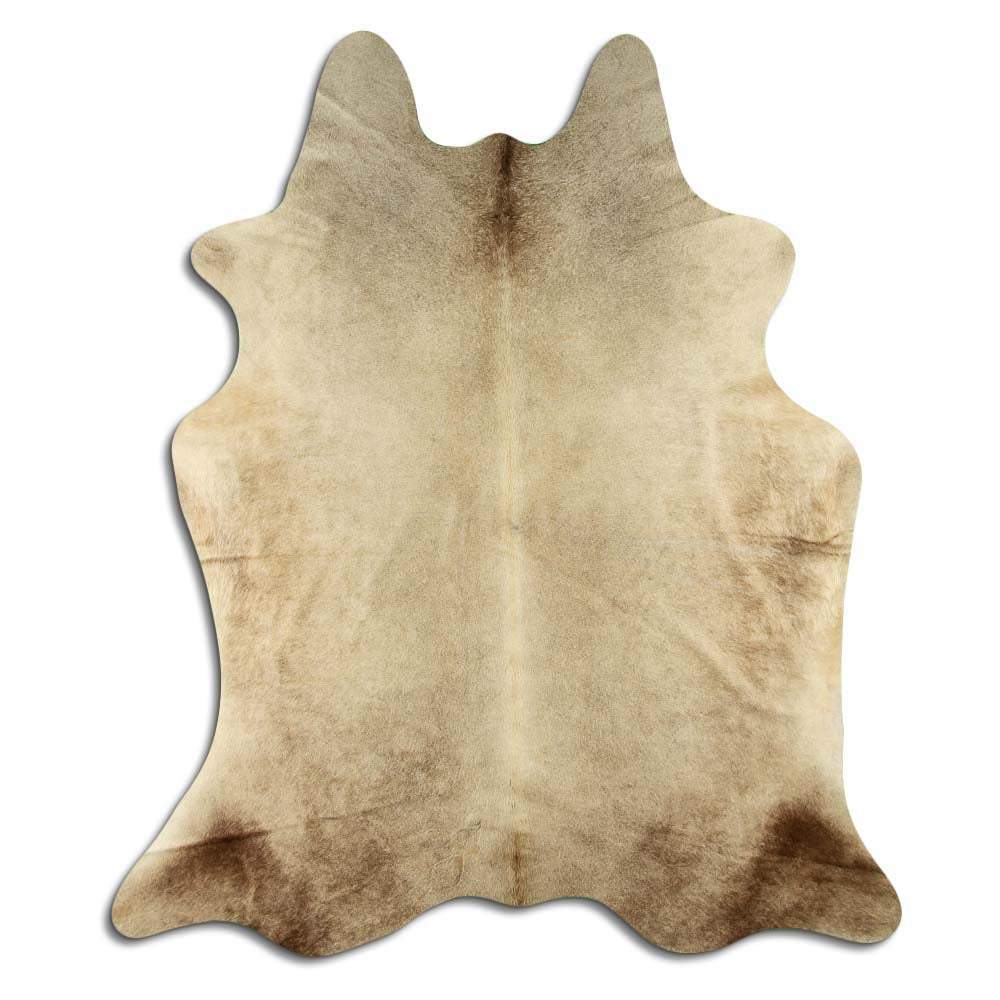 Šampaninis karvės kailis XL