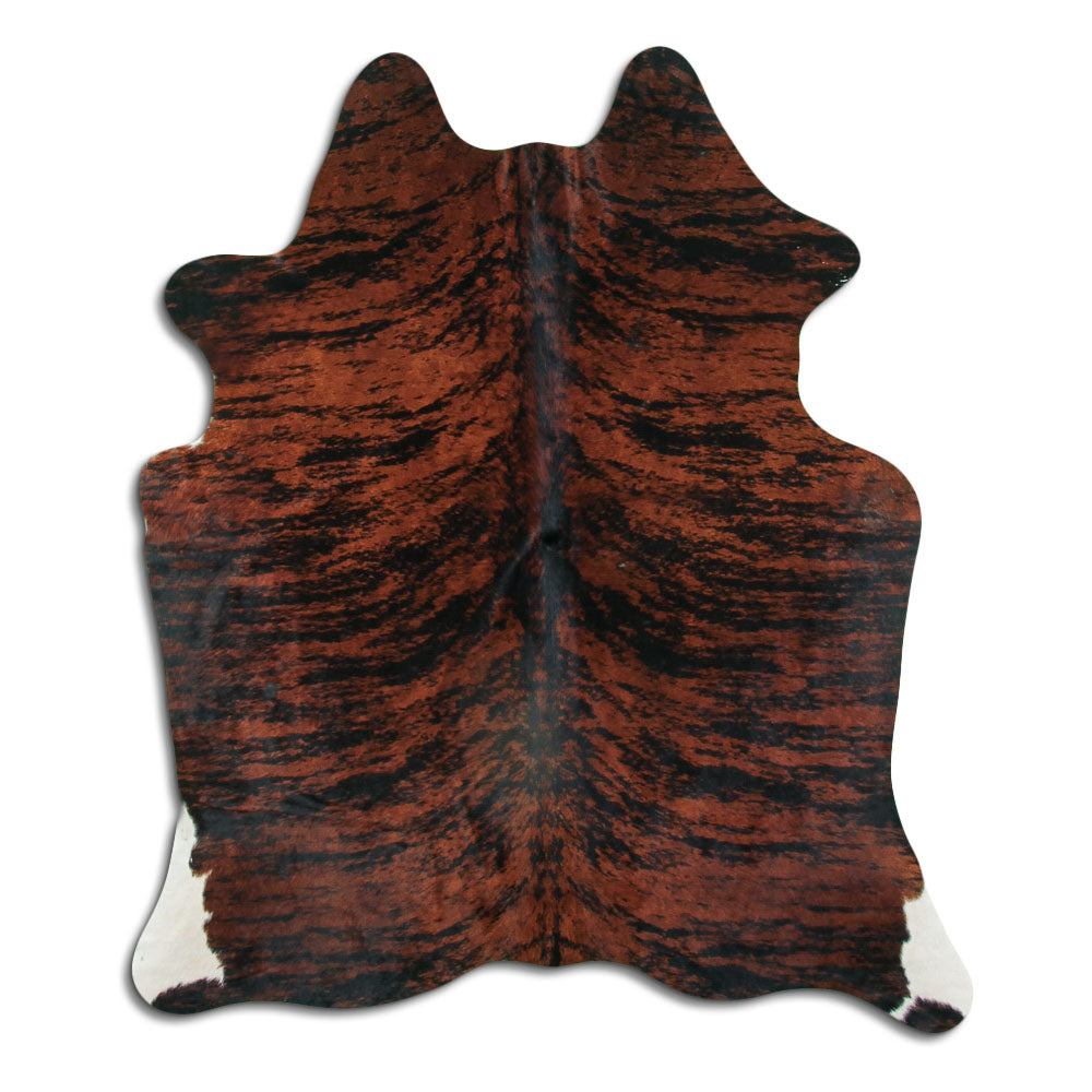 Rudas karvės kailis M