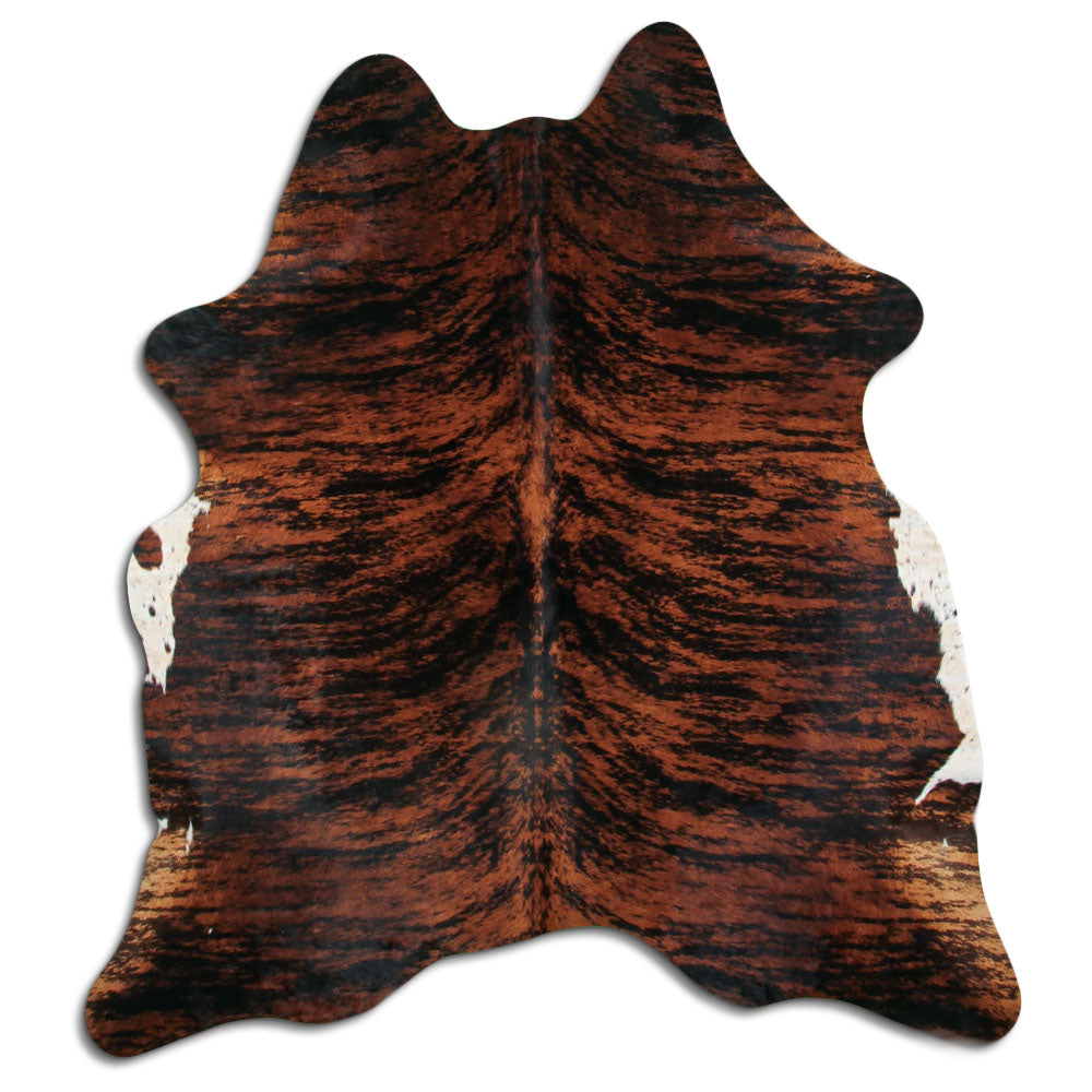 Rudas karvės kailis L