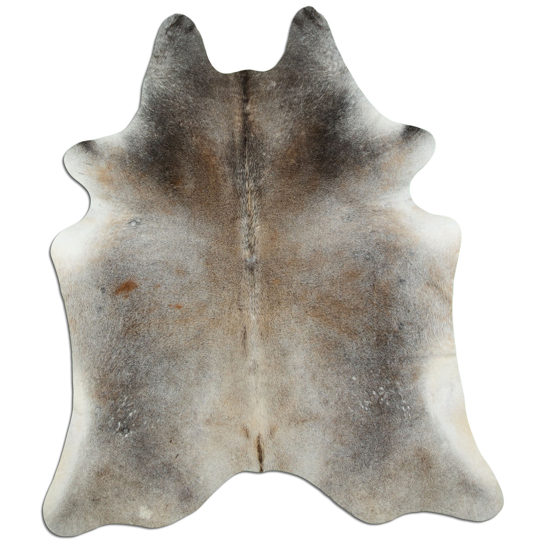 Pilkas karvės kailis L