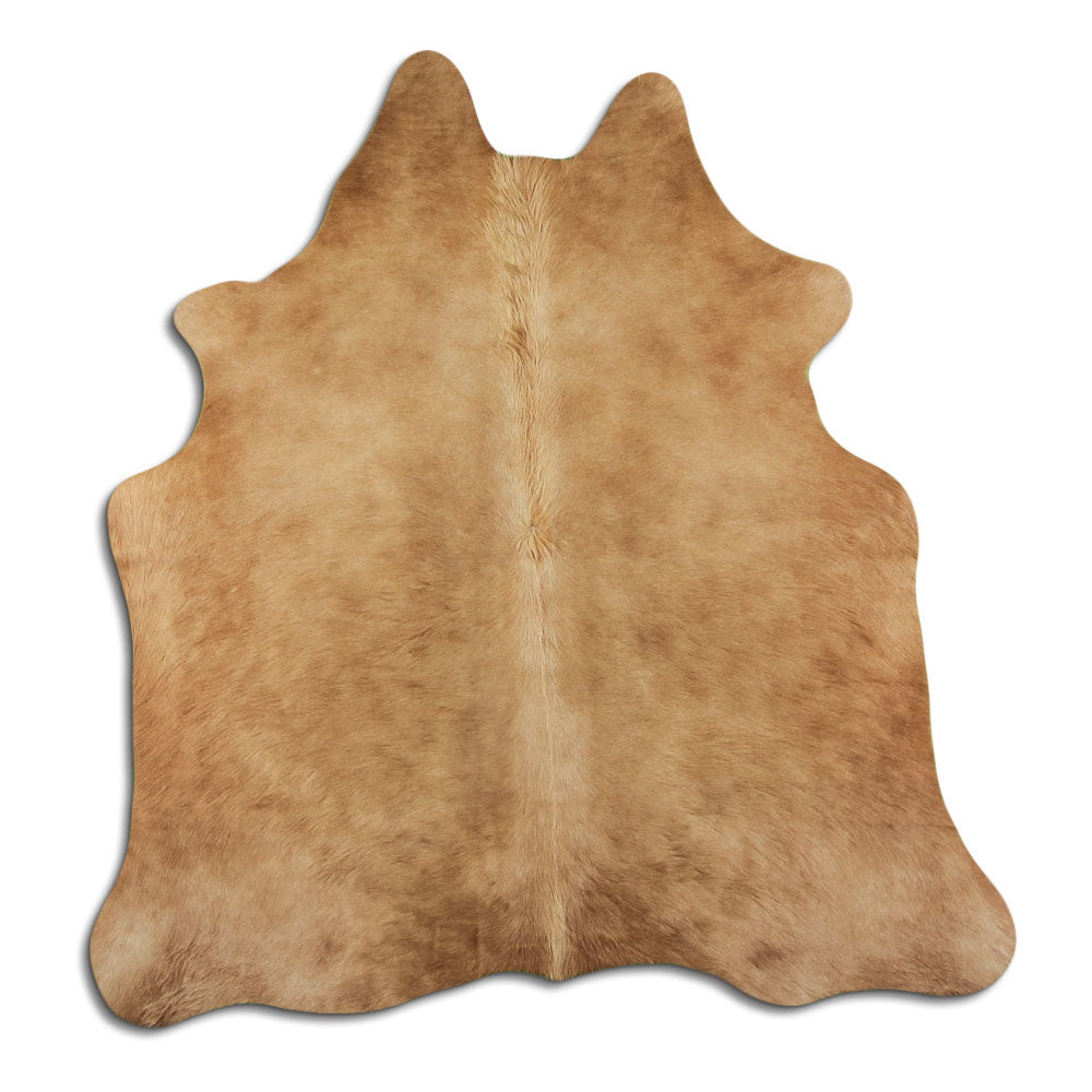 Rudas karvės kailis M