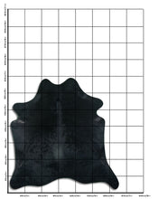 Įkelti vaizdą į galerijos rodinį, Juodas karvės kailis L
