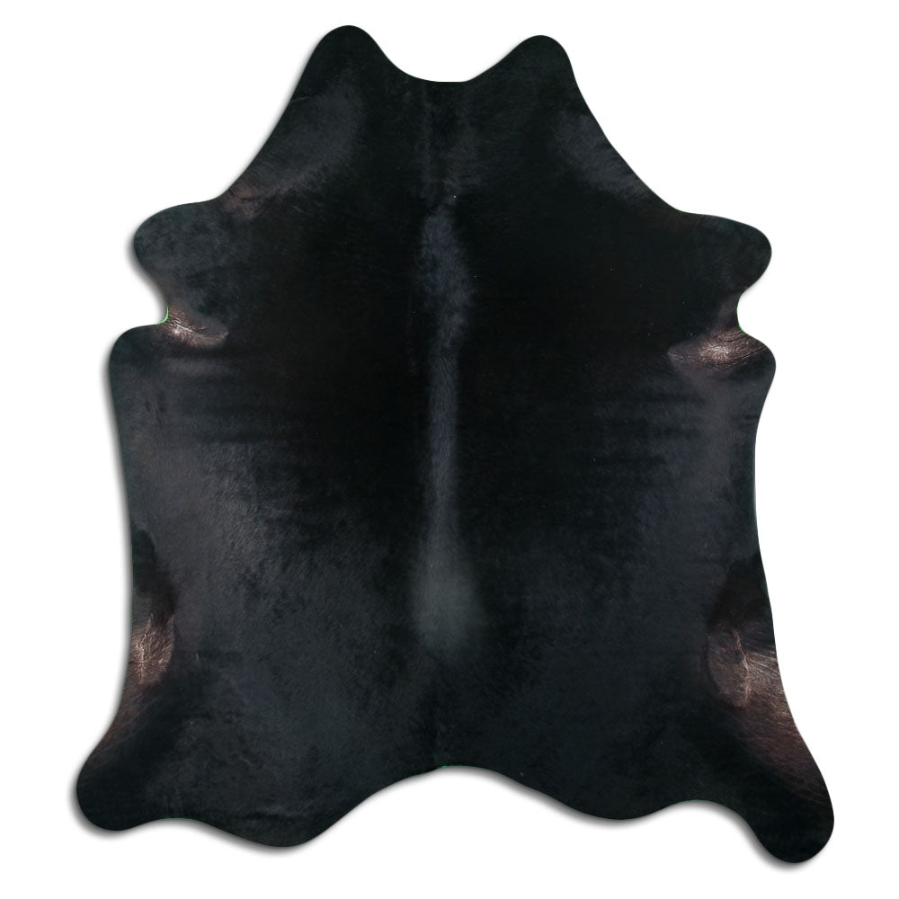 Juodas karvės kailis XL