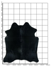 Įkelti vaizdą į galerijos rodinį, Juodas karvės kailis XL
